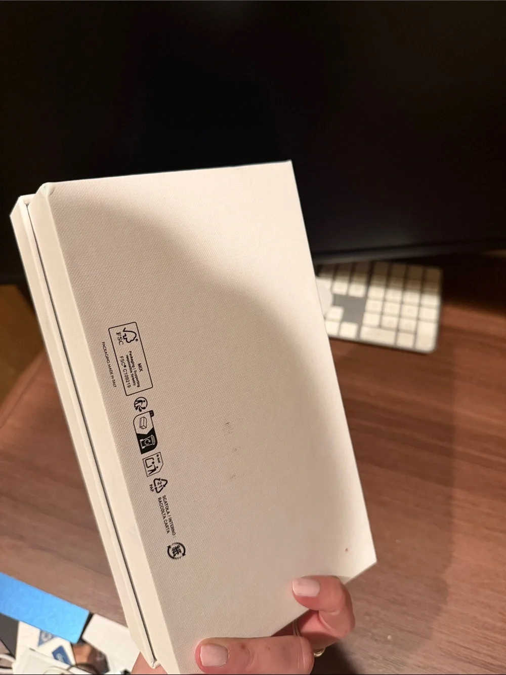 CELINE White Envelope-Empty Box